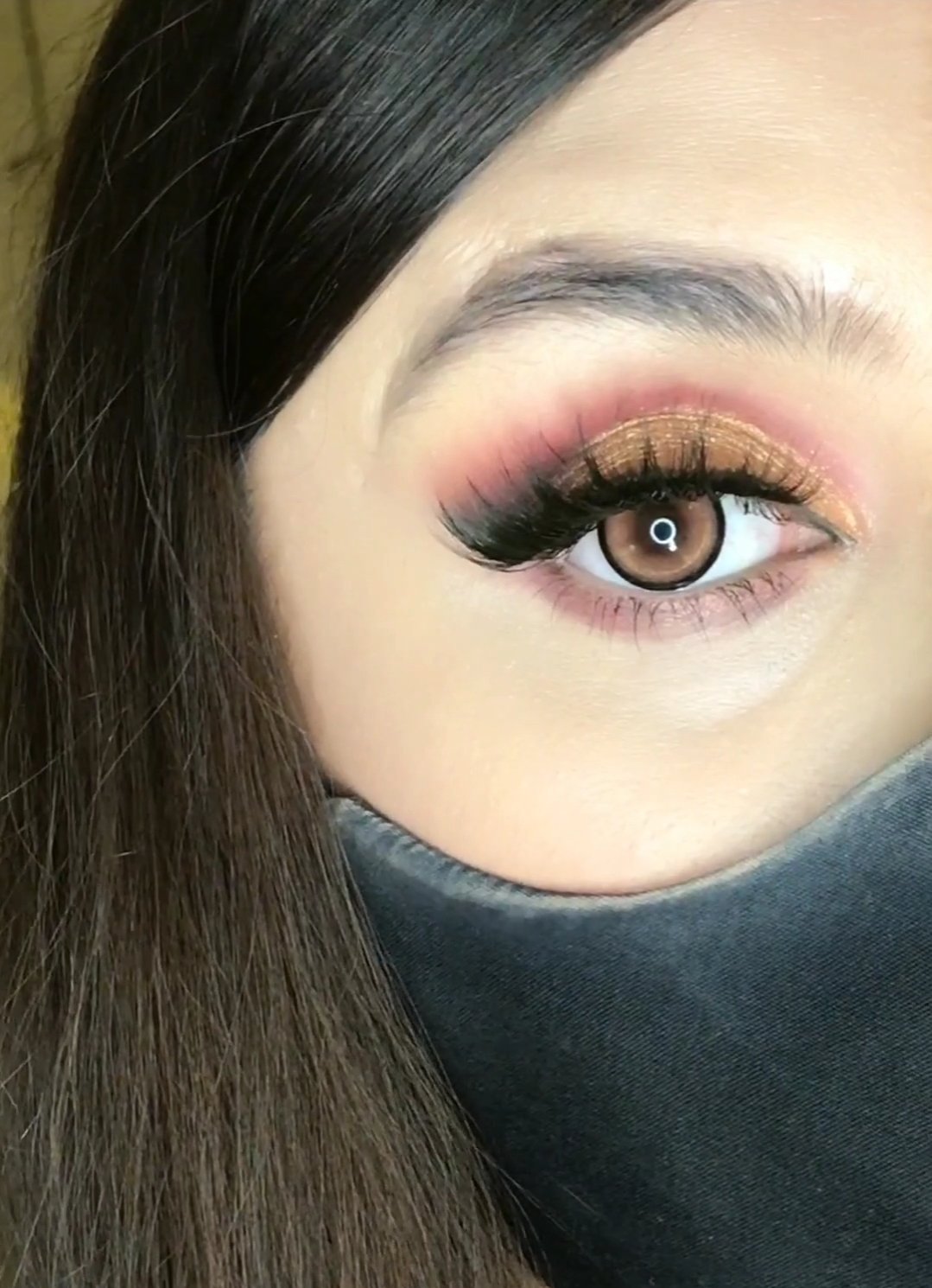 Big Silver Circle Brown