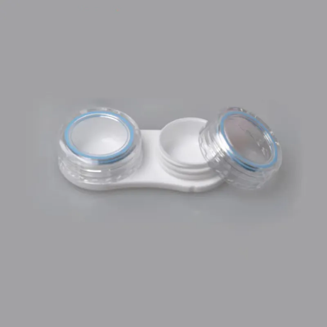 Leak Proof Rubber Ring Lens Case